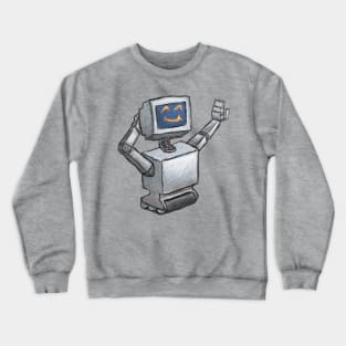 Happy Bot Crewneck Sweatshirt